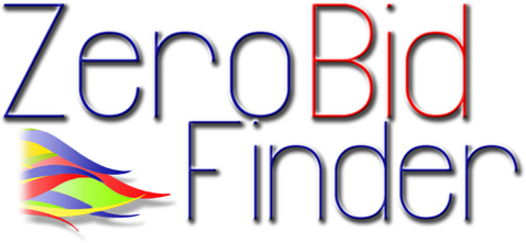 Zero Bid Finder Logo Zero Bid Finder Logo